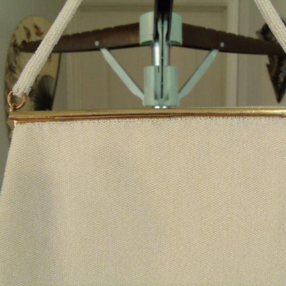 Vintage Saks Fifth Avenue Beaded Wedding Purse - Picture 4 of 6